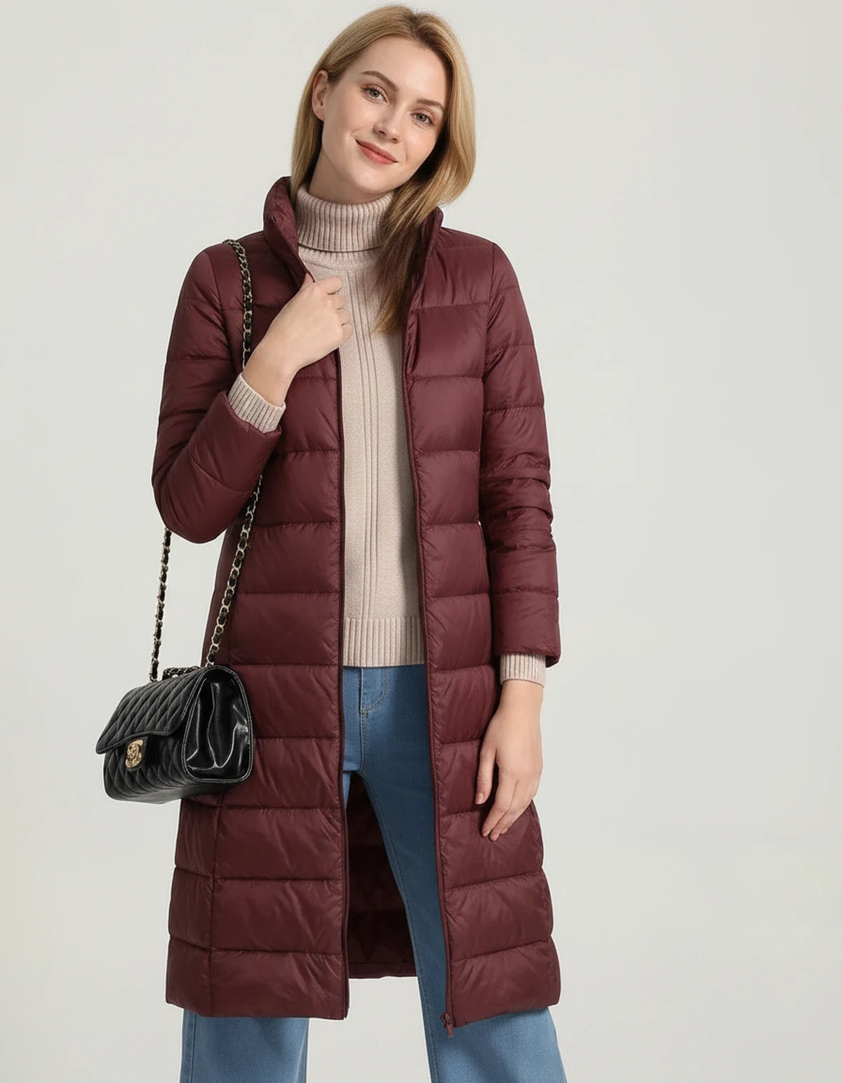 Leandra Jacket — Coffee | SKU: SD-86751-coffee-XS,SD-86751-coffee-S,SD-86751-coffee-M,SD-86751-coffee-L,SD-86751-coffee-XL,SD-86751-coffee-2XL