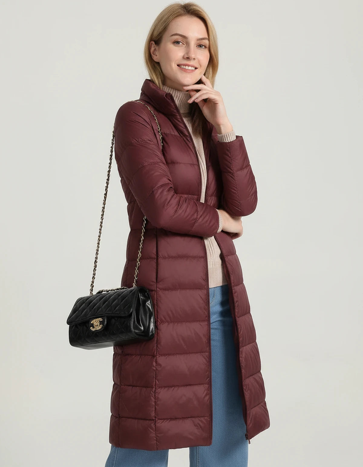 Leandra Jacket — Coffee | SKU: SD-86751-coffee-XS,SD-86751-coffee-S,SD-86751-coffee-M,SD-86751-coffee-L,SD-86751-coffee-XL,SD-86751-coffee-2XL