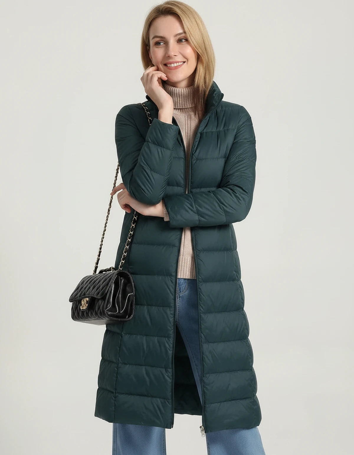 Leandra Jacket — Green | SKU: SD-86751-green-XS,SD-86751-green-S,SD-86751-green-M,SD-86751-green-L,SD-86751-green-XL,SD-86751-green-2XL