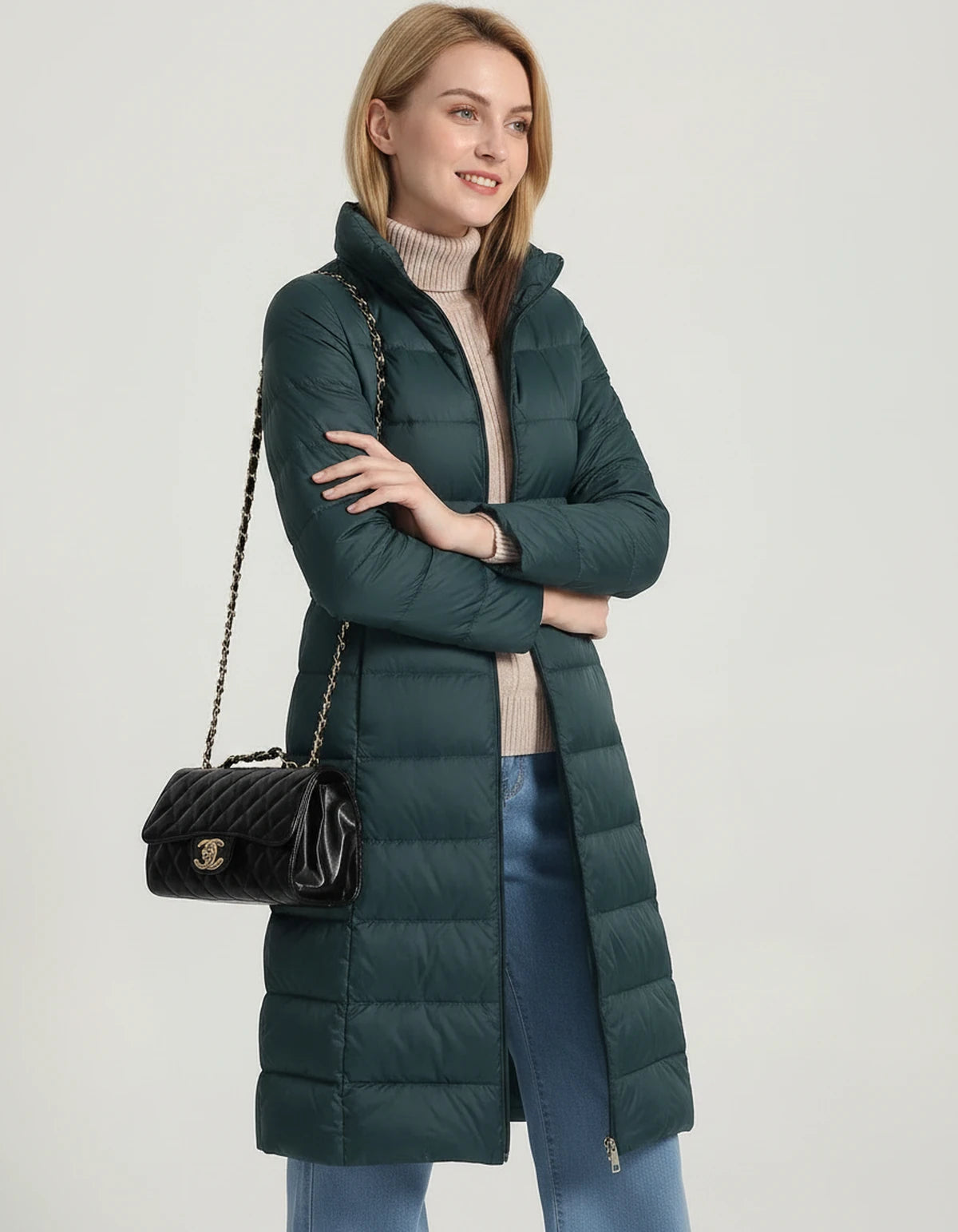 Leandra Jacket — Green | SKU: SD-86751-green-XS,SD-86751-green-S,SD-86751-green-M,SD-86751-green-L,SD-86751-green-XL,SD-86751-green-2XL