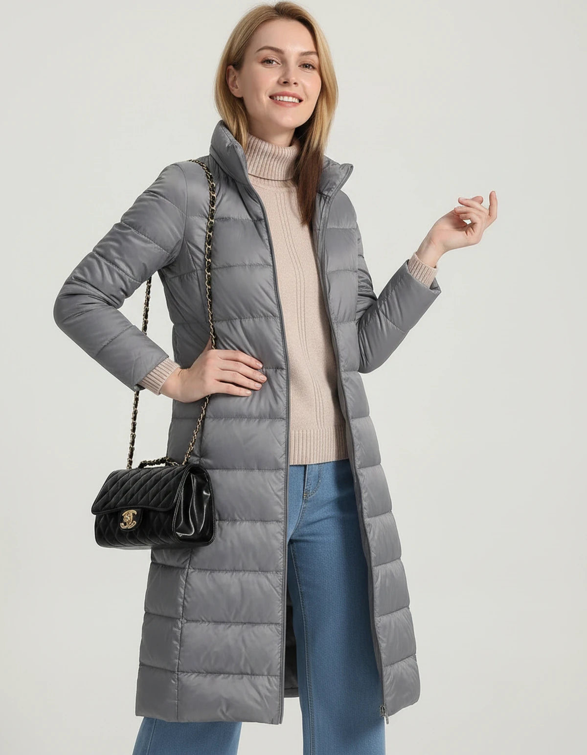 Leandra Jacket — Grey | SKU: SD-86751-grey-XS,SD-86751-grey-S,SD-86751-grey-M,SD-86751-grey-L,SD-86751-grey-XL,SD-86751-grey-2XL