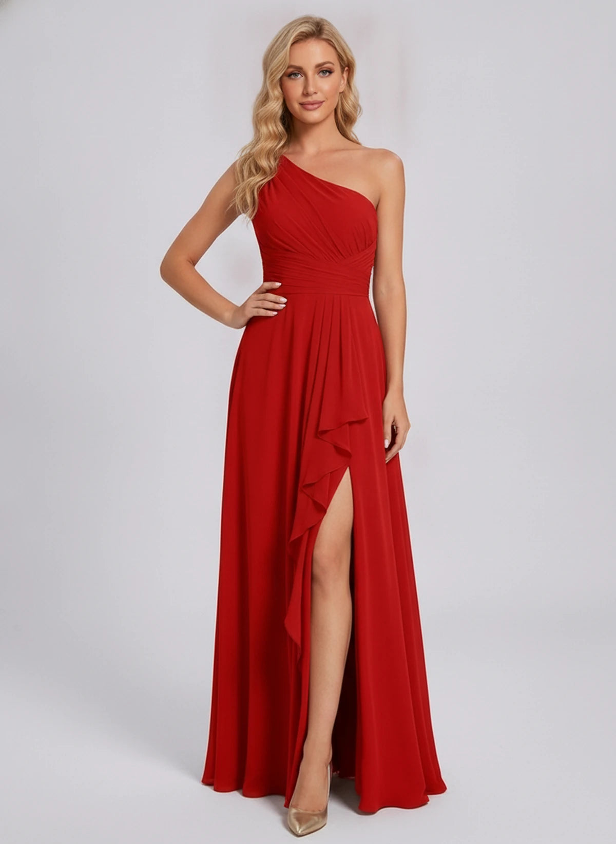 Leontine Maxi Dress — Red | SKU: SD-59248-red-2,SD-59248-red-4,SD-59248-red-6,SD-59248-red-8,SD-59248-red-10,SD-59248-red-12,SD-59248-red-14,SD-59248-red-16,SD-59248-red-16W,SD-59248-red-18W,SD-59248-red-20W,SD-59248-red-22W