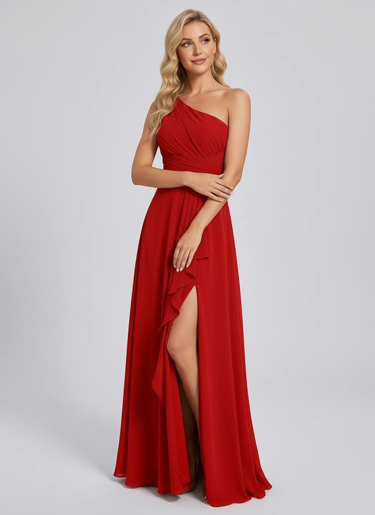 Leontine Maxi Dress — Red | SKU: SD-59248-red-2,SD-59248-red-4,SD-59248-red-6,SD-59248-red-8,SD-59248-red-10,SD-59248-red-12,SD-59248-red-14,SD-59248-red-16,SD-59248-red-16W,SD-59248-red-18W,SD-59248-red-20W,SD-59248-red-22W