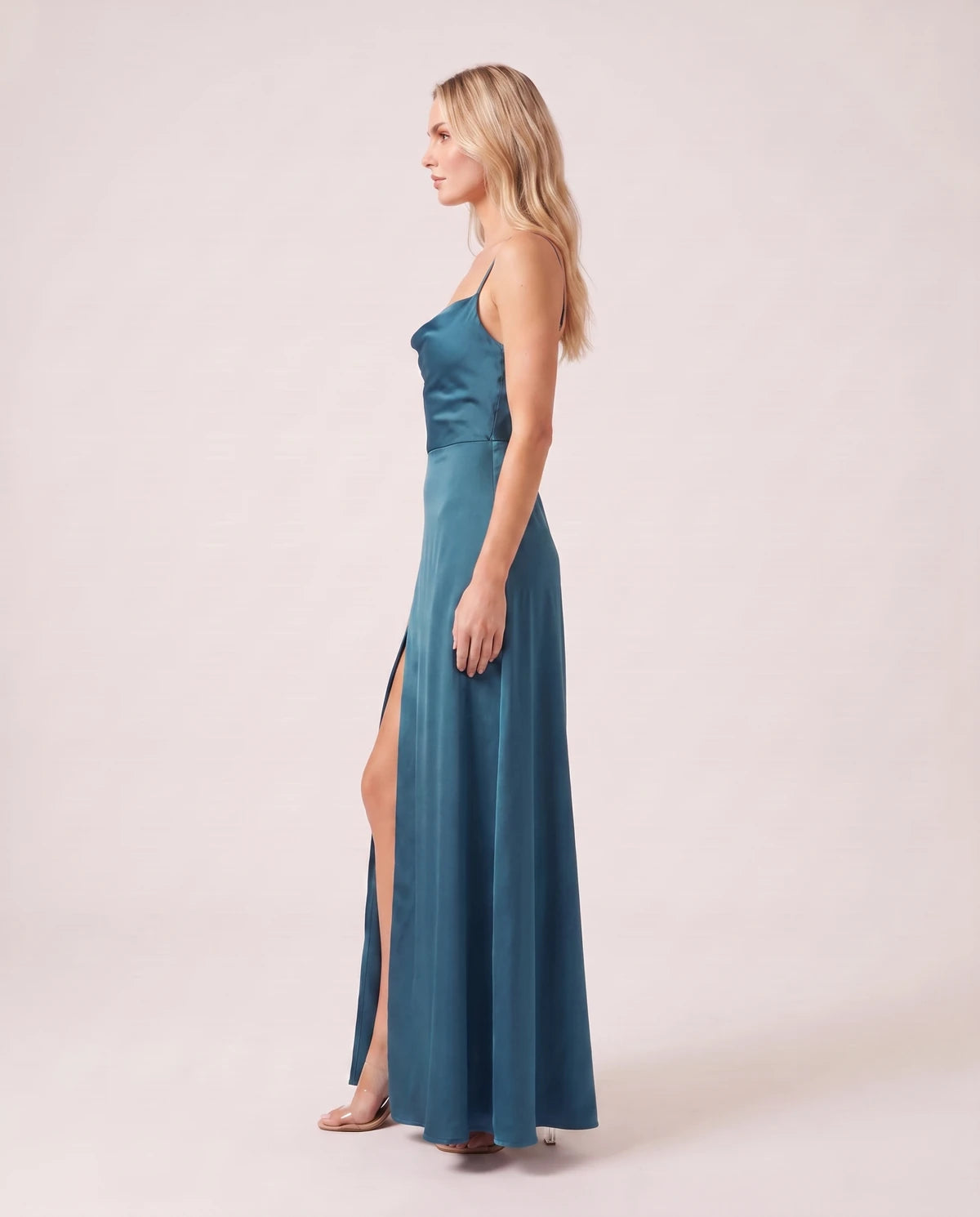 Liberty Maxi Dress — Sea Blue | SKU: SD-98490-seablue-XS,SD-98490-seablue-S,SD-98490-seablue-M,SD-98490-seablue-L,SD-98490-seablue-XL,SD-98490-seablue-2XL