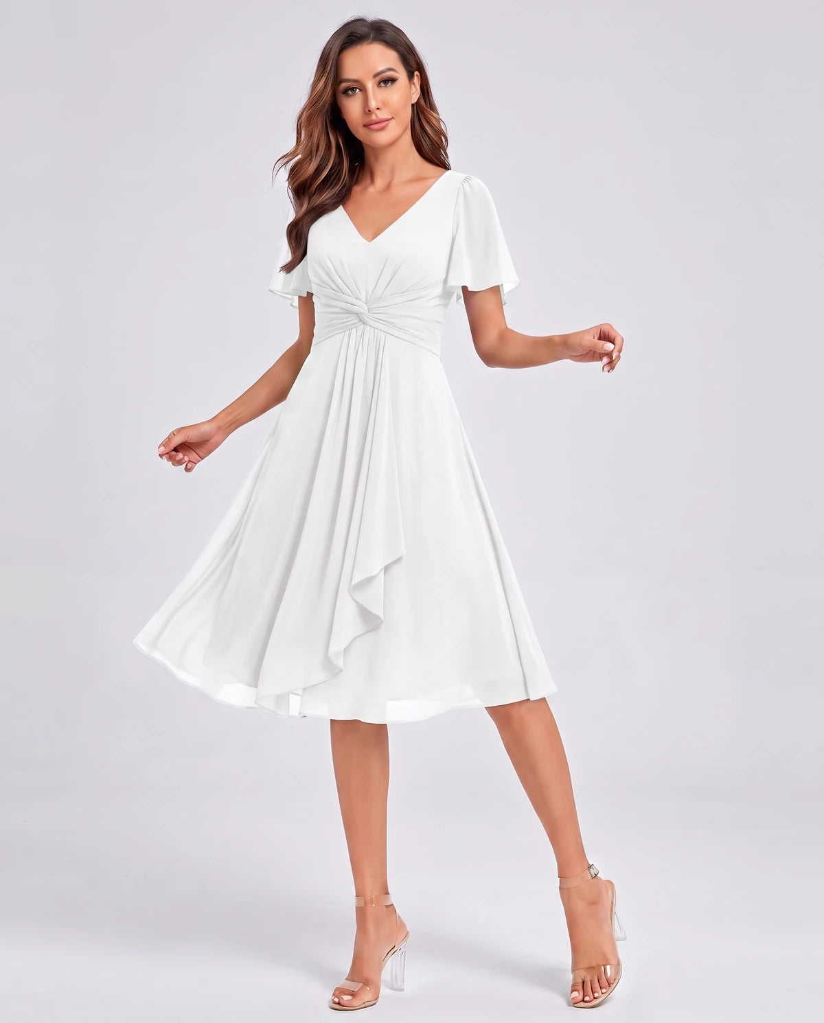 Lisbonne Mini Dress — White