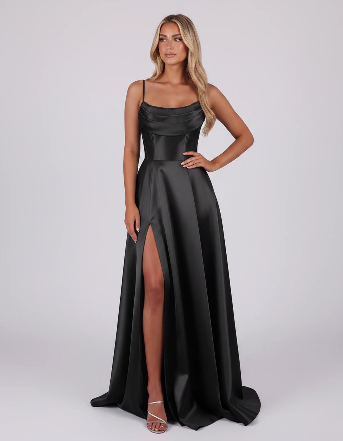 Liviana Maxi Dress — Black | SKU: SD-03688-black-2,SD-03688-black-4,SD-03688-black-6,SD-03688-black-8,SD-03688-black-10,SD-03688-black-12,SD-03688-black-14,SD-03688-black-16,SD-03688-black-16W,SD-03688-black-18W,SD-03688-black-20W,SD-03688-black-22W