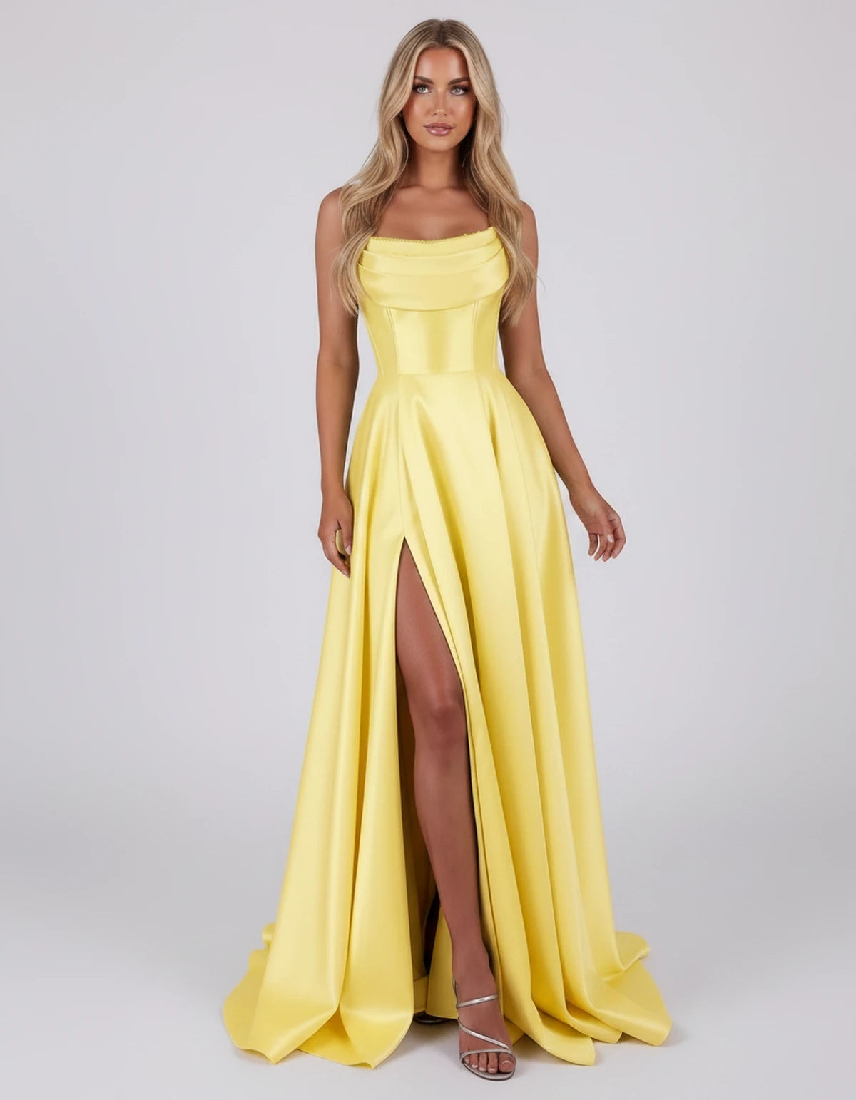 Liviana Maxi Dress — Yellow | SKU: SD-03688-yellow-2,SD-03688-yellow-4,SD-03688-yellow-6,SD-03688-yellow-8,SD-03688-yellow-10,SD-03688-yellow-12,SD-03688-yellow-14,SD-03688-yellow-16,SD-03688-yellow-16W,SD-03688-yellow-18W,SD-03688-yellow-20W,SD-03688-yellow-22W