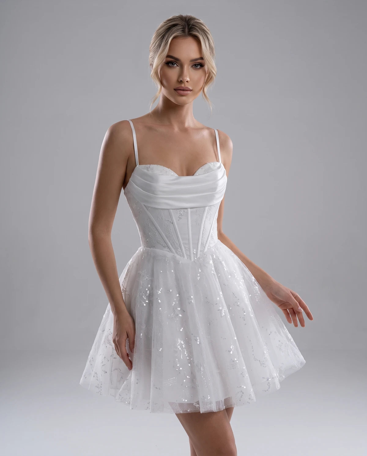Loreley Mini Dress — White