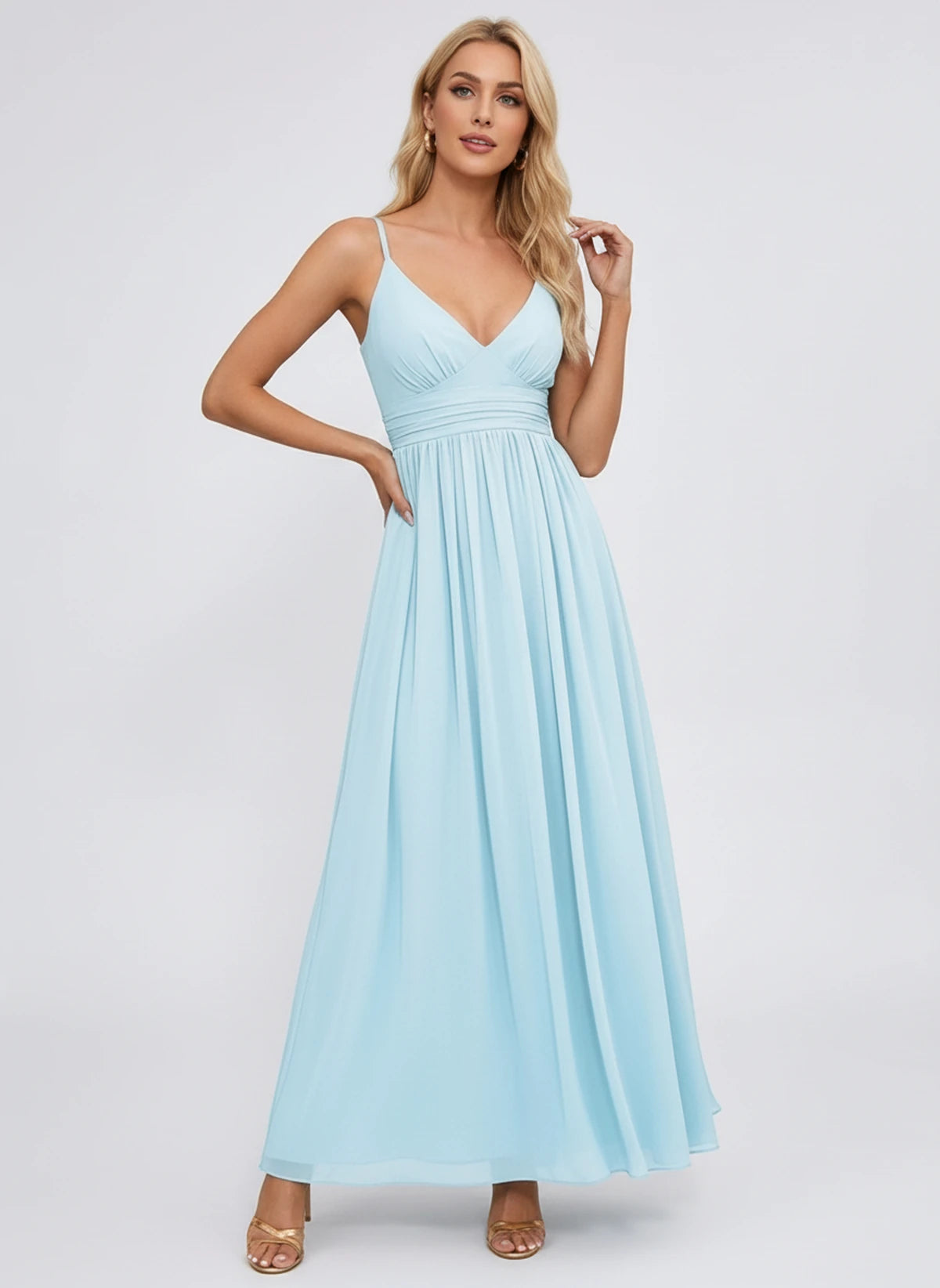 Louvain Maxi Dress — Light Blue | SKU: SD-61574-lightblue-2,SD-61574-lightblue-4,SD-61574-lightblue-6,SD-61574-lightblue-8,SD-61574-lightblue-10,SD-61574-lightblue-12,SD-61574-lightblue-14,SD-61574-lightblue-16,SD-61574-lightblue-16W,SD-61574-lightblue-18W,SD-61574-lightblue-20W,SD-61574-lightblue-22W
