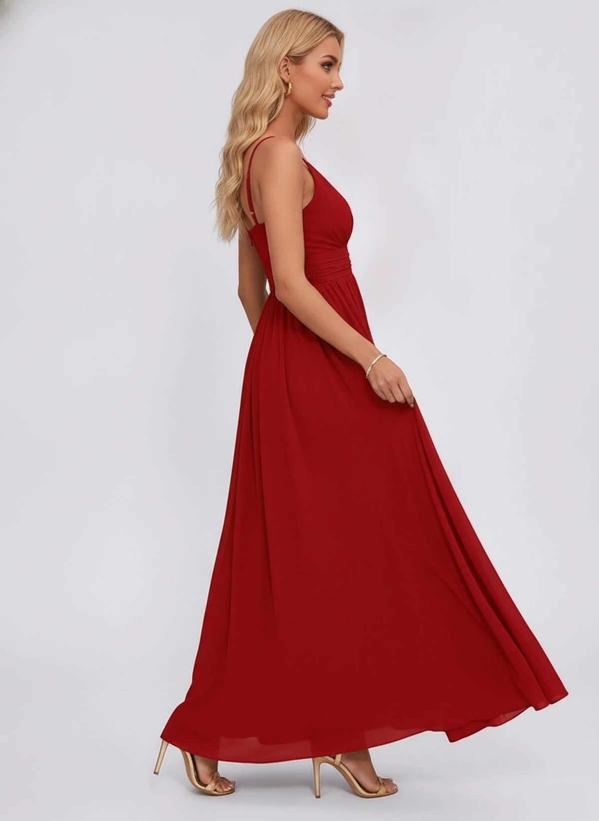Louvain Maxi Dress — Red | SKU: SD-61574-red-2,SD-61574-red-4,SD-61574-red-6,SD-61574-red-8,SD-61574-red-10,SD-61574-red-12,SD-61574-red-14,SD-61574-red-16,SD-61574-red-16W,SD-61574-red-18W,SD-61574-red-20W,SD-61574-red-22W