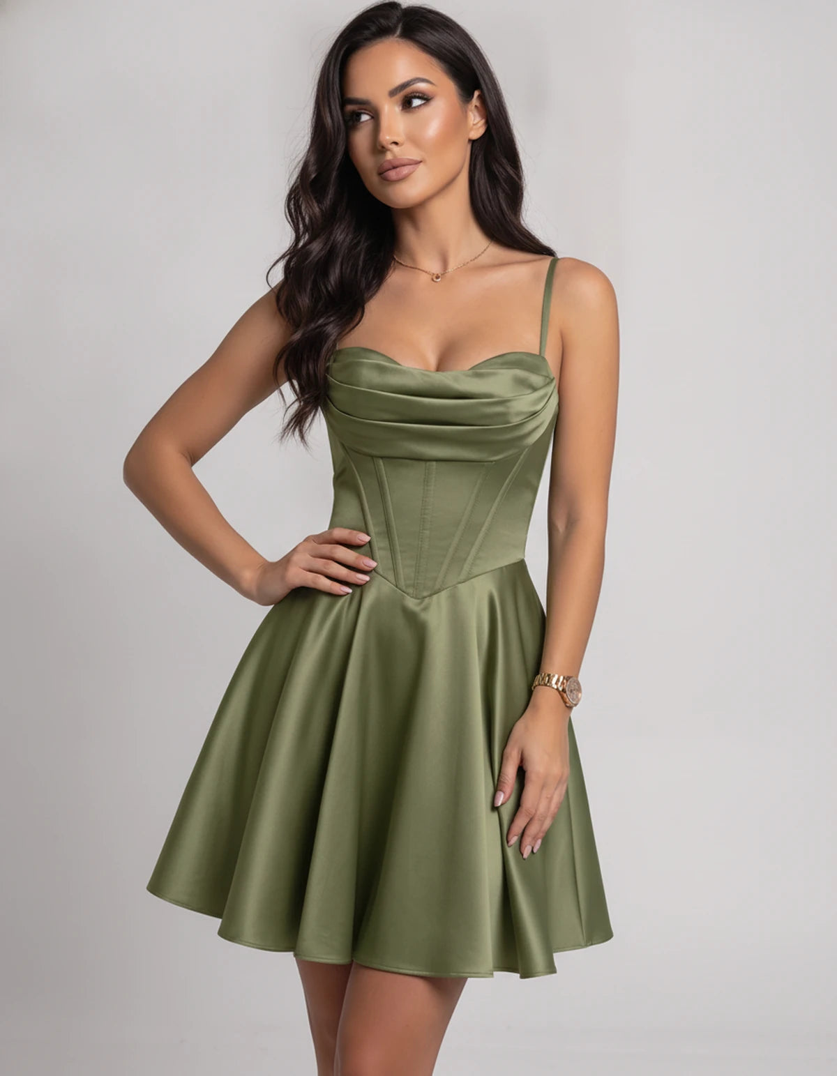 Lucerne Midi Dresses — Dusty Sage | SKU: SD-37240-dustysage-2,SD-37240-dustysage-4,SD-37240-dustysage-6,SD-37240-dustysage-8,SD-37240-dustysage-10,SD-37240-dustysage-12,SD-37240-dustysage-14,SD-37240-dustysage-16,SD-37240-dustysage-16W,SD-37240-dustysage-18W,SD-37240-dustysage-20W,SD-37240-dustysage-22W