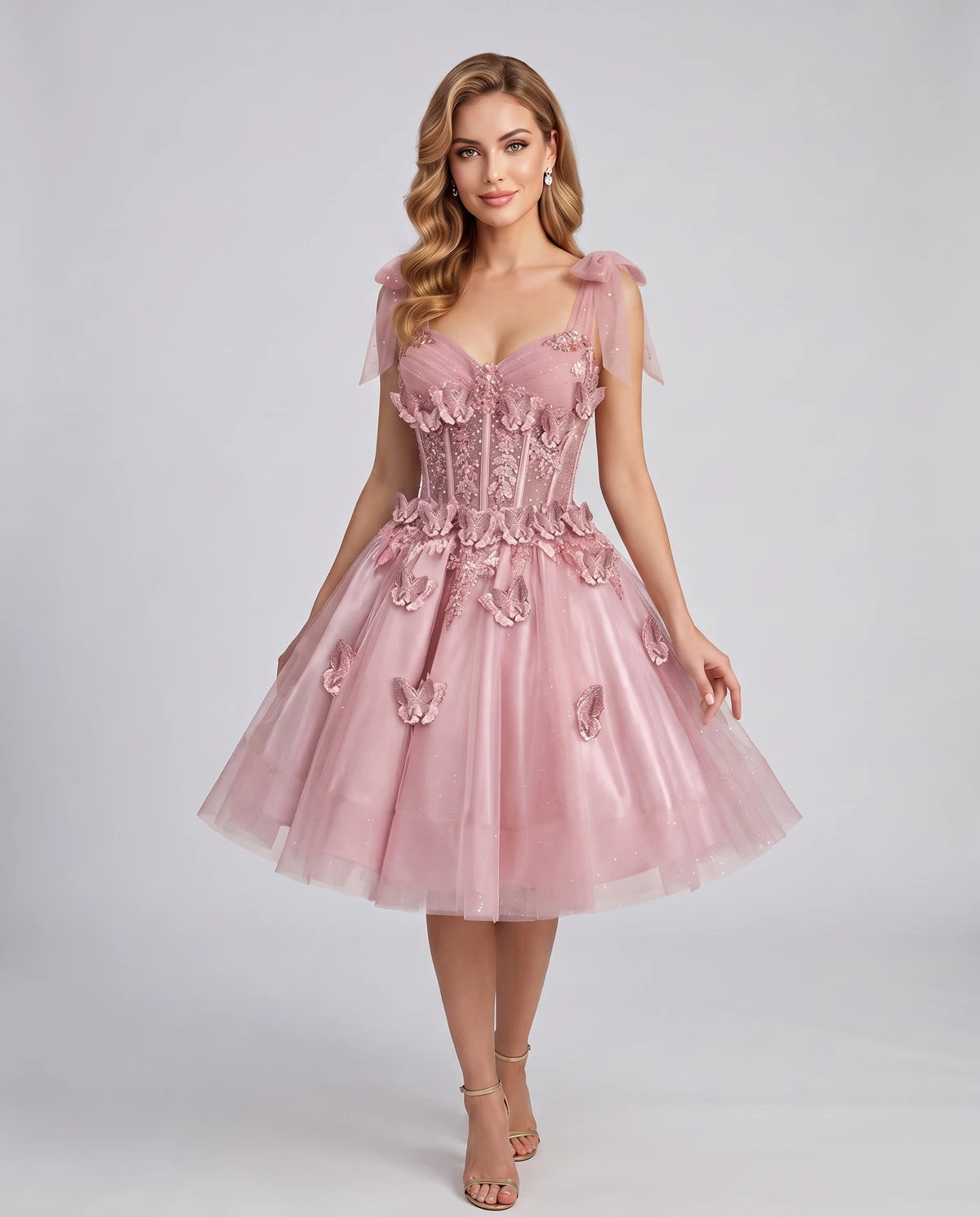 Lumielle Mini Dress — Pink