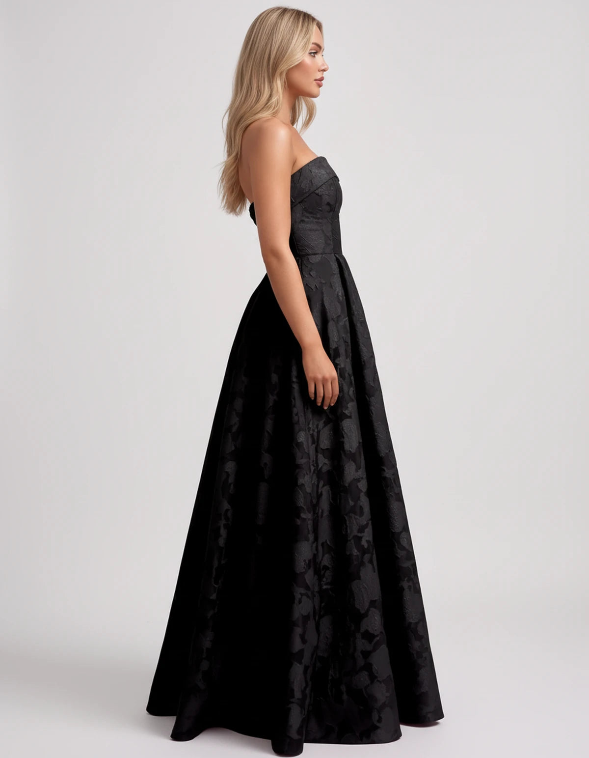 Lumina Maxi Dress — Black | SKU: SD-44054-black-2,SD-44054-black-4,SD-44054-black-6,SD-44054-black-8,SD-44054-black-10,SD-44054-black-12,SD-44054-black-14,SD-44054-black-16,SD-44054-black-16W,SD-44054-black-18W,SD-44054-black-20W,SD-44054-black-22W