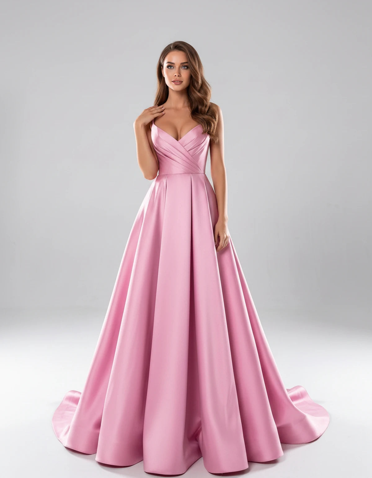 Lunaria Maxi Dress — Pink | SKU: SD-71712-pink-2,SD-71712-pink-4,SD-71712-pink-6,SD-71712-pink-8,SD-71712-pink-10,SD-71712-pink-12,SD-71712-pink-14,SD-71712-pink-14W,SD-71712-pink-16,SD-71712-pink-16W,SD-71712-pink-18W