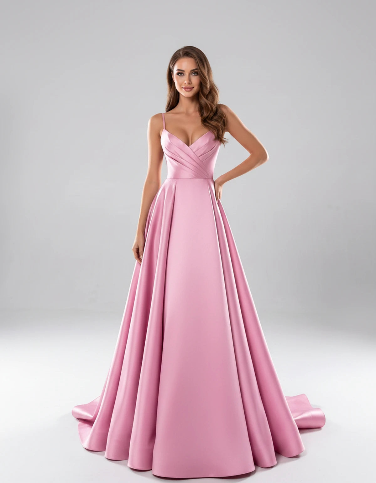 Lunaria Maxi Dress — Pink | SKU: SD-71712-pink-2,SD-71712-pink-4,SD-71712-pink-6,SD-71712-pink-8,SD-71712-pink-10,SD-71712-pink-12,SD-71712-pink-14,SD-71712-pink-14W,SD-71712-pink-16,SD-71712-pink-16W,SD-71712-pink-18W