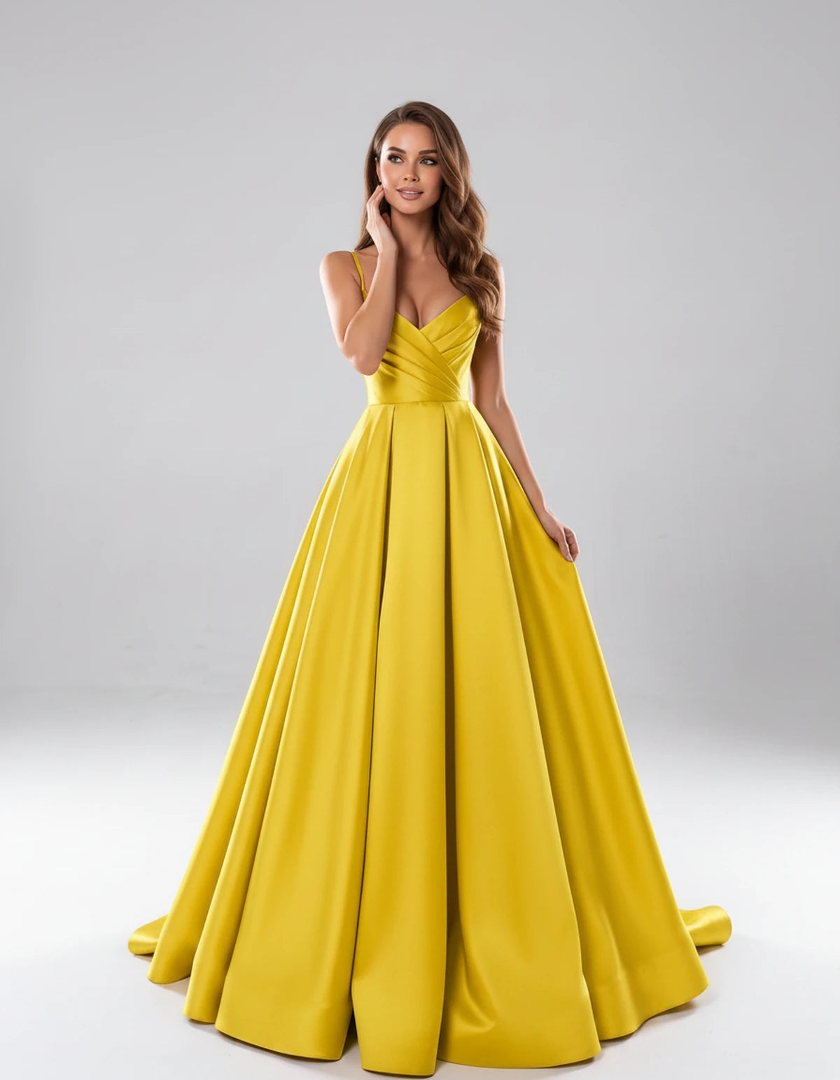 Lunaria Maxi Dress — Yellow | SKU: SD-71712-yellow-2,SD-71712-yellow-4,SD-71712-yellow-6,SD-71712-yellow-8,SD-71712-yellow-10,SD-71712-yellow-12,SD-71712-yellow-14,SD-71712-yellow-14W,SD-71712-yellow-16,SD-71712-yellow-16W,SD-71712-yellow-18W