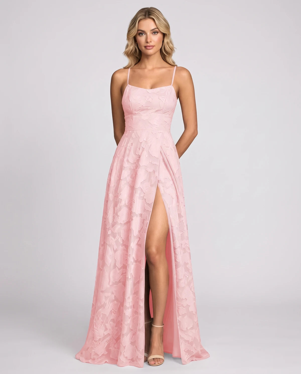 Lysandra Midi Dresses — Blush