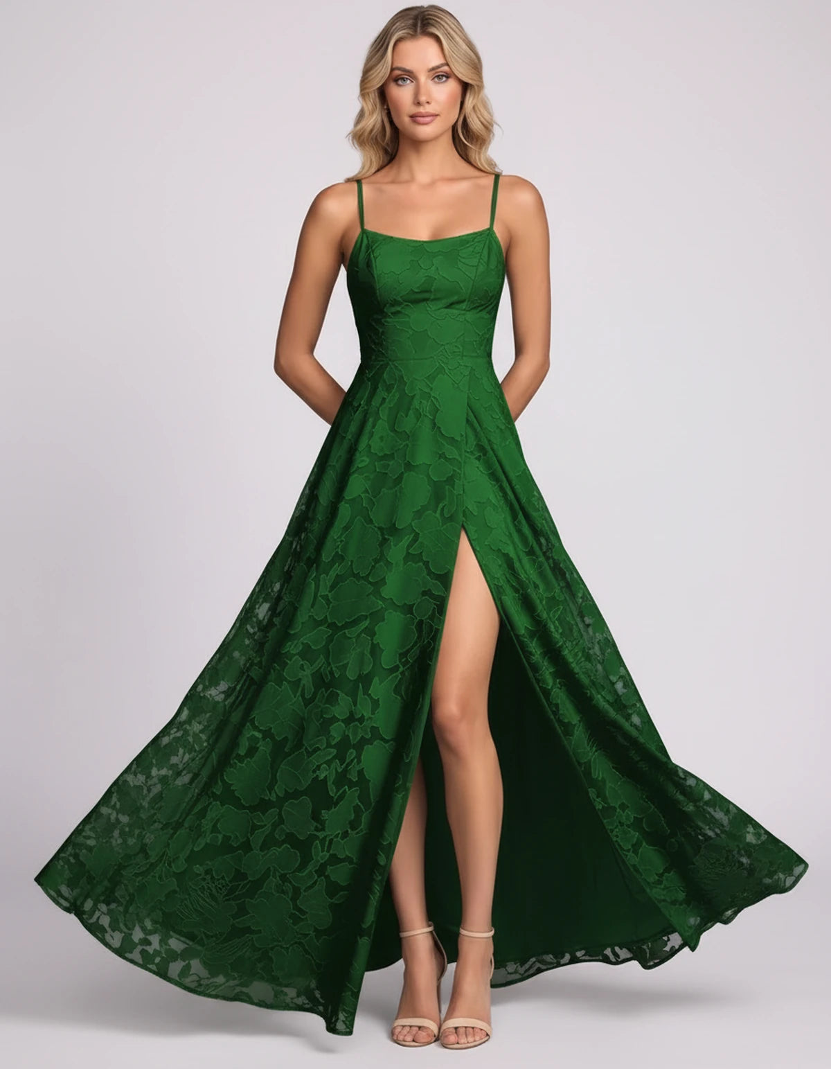 Lysandra Midi Dresses — Emerald Green | SKU: SD-68505-emeraldgreen-2,SD-68505-emeraldgreen-4,SD-68505-emeraldgreen-6,SD-68505-emeraldgreen-8,SD-68505-emeraldgreen-10,SD-68505-emeraldgreen-12,SD-68505-emeraldgreen-14,SD-68505-emeraldgreen-16,SD-68505-emeraldgreen-16W,SD-68505-emeraldgreen-18W,SD-68505-emeraldgreen-20W,SD-68505-emeraldgreen-22W
