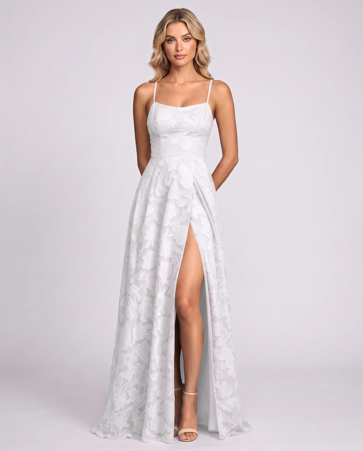 Lysandra Midi Dresses — White