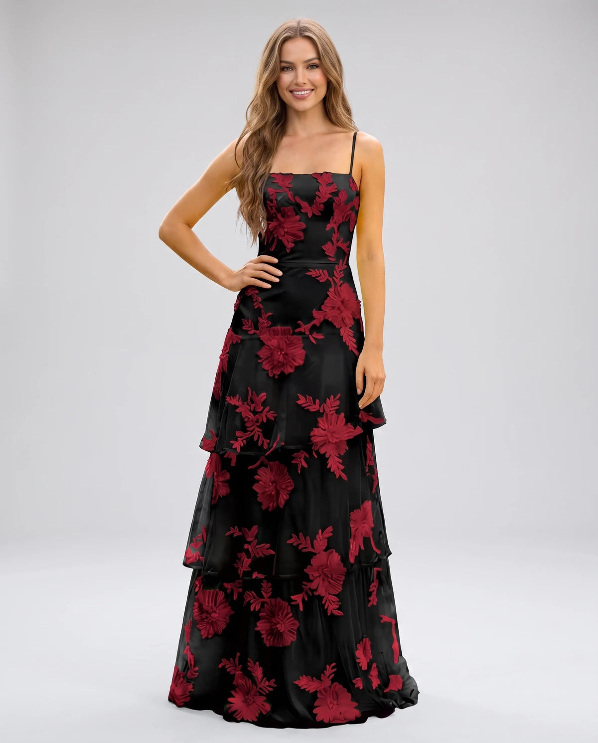 Manon Maxi Dress — Black