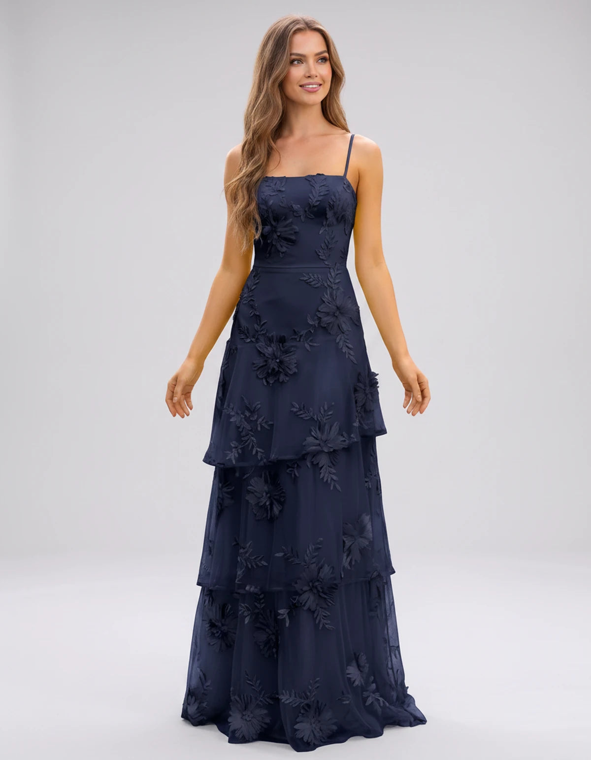 Manon Maxi Dress — Navy | SKU: SD-88242-navy-2,SD-88242-navy-4,SD-88242-navy-6,SD-88242-navy-8,SD-88242-navy-10,SD-88242-navy-12,SD-88242-navy-14,SD-88242-navy-16,SD-88242-navy-16W,SD-88242-navy-18W,SD-88242-navy-20W,SD-88242-navy-22W