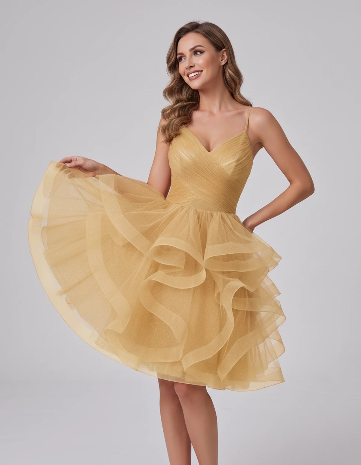 Mariposa Mini Dress — Gold | SKU: SD-76342-gold-2,SD-76342-gold-4,SD-76342-gold-6,SD-76342-gold-8,SD-76342-gold-10,SD-76342-gold-12,SD-76342-gold-14,SD-76342-gold-14W,SD-76342-gold-16,SD-76342-gold-16W,SD-76342-gold-18W,SD-76342-gold-20W