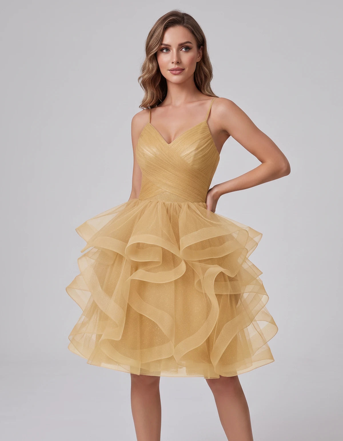 Mariposa Mini Dress — Gold | SKU: SD-76342-gold-2,SD-76342-gold-4,SD-76342-gold-6,SD-76342-gold-8,SD-76342-gold-10,SD-76342-gold-12,SD-76342-gold-14,SD-76342-gold-14W,SD-76342-gold-16,SD-76342-gold-16W,SD-76342-gold-18W,SD-76342-gold-20W