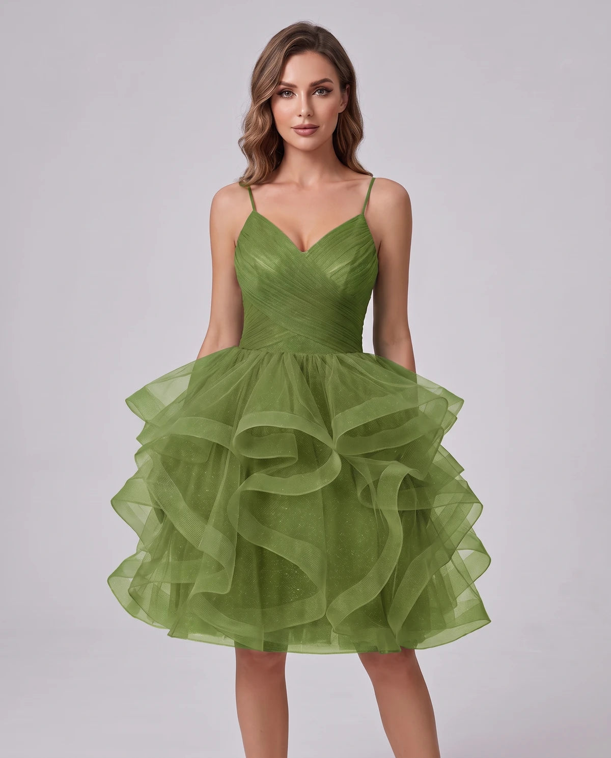 Mariposa Mini Dress — Green