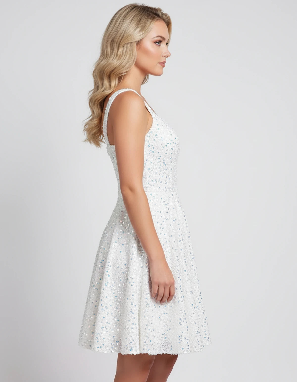 Mathilde Mini Dress — Colorful White | SKU: SD-80928-colorfulwhite-2,SD-80928-colorfulwhite-4,SD-80928-colorfulwhite-6,SD-80928-colorfulwhite-8,SD-80928-colorfulwhite-10,SD-80928-colorfulwhite-12,SD-80928-colorfulwhite-14,SD-80928-colorfulwhite-16,SD-80928-colorfulwhite-16W,SD-80928-colorfulwhite-18W,SD-80928-colorfulwhite-20W,SD-80928-colorfulwhite-22W