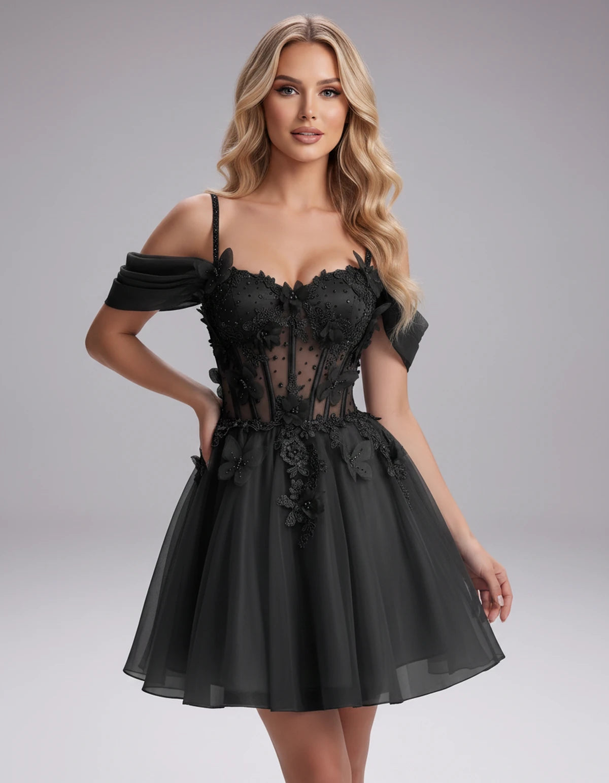 Mayfair Maxi Dress — Black | SKU: SD-36572-black-2,SD-36572-black-4,SD-36572-black-6,SD-36572-black-8,SD-36572-black-10,SD-36572-black-12,SD-36572-black-14,SD-36572-black-14W,SD-36572-black-16,SD-36572-black-16W,SD-36572-black-18W,SD-36572-black-20W