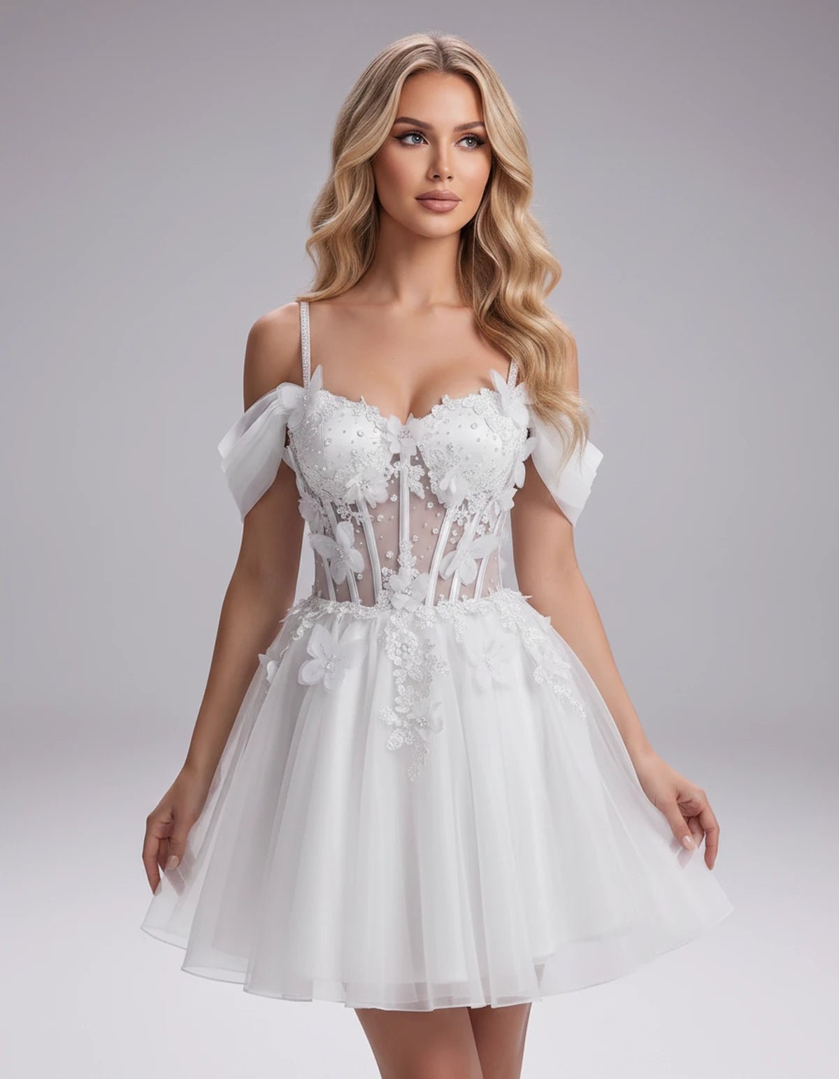 Mayfair Maxi Dress — White | SKU: SD-36572-white-2,SD-36572-white-4,SD-36572-white-6,SD-36572-white-8,SD-36572-white-10,SD-36572-white-12,SD-36572-white-14,SD-36572-white-14W,SD-36572-white-16,SD-36572-white-16W,SD-36572-white-18W,SD-36572-white-20W