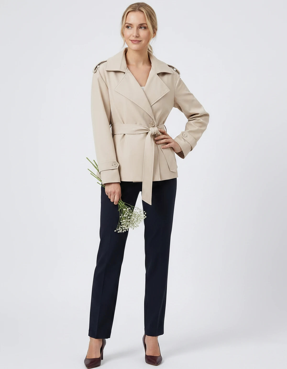 Melisande Coat — Apricot | SKU: SD-77883-apricot-XS,SD-77883-apricot-S,SD-77883-apricot-M,SD-77883-apricot-L,SD-77883-apricot-XL