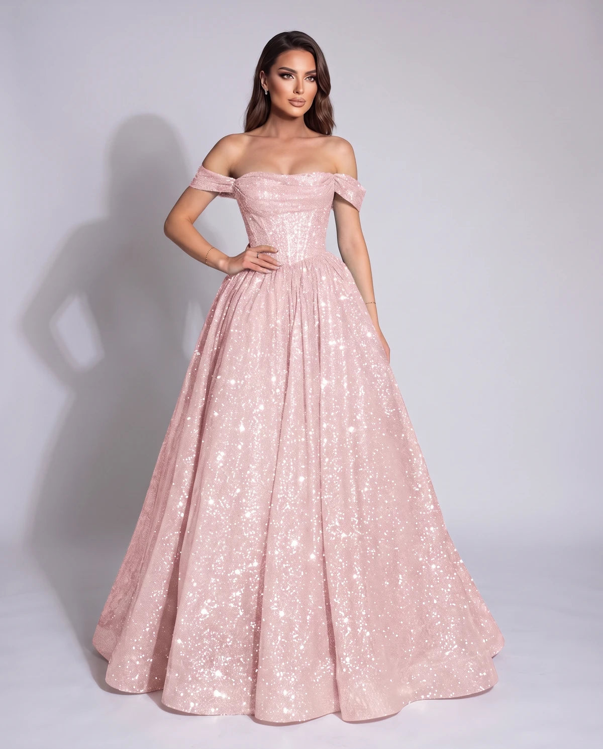 Michaela Maxi Dress — Pink