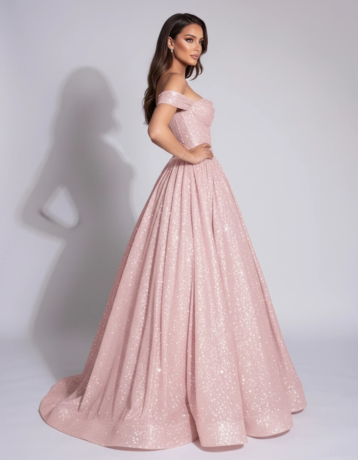 Michaela Maxi Dress — Pink | SKU: SD-02968-pink-2,SD-02968-pink-4,SD-02968-pink-6,SD-02968-pink-8,SD-02968-pink-10,SD-02968-pink-12,SD-02968-pink-14,SD-02968-pink-16,SD-02968-pink-16W,SD-02968-pink-18W,SD-02968-pink-20W,SD-02968-pink-22W