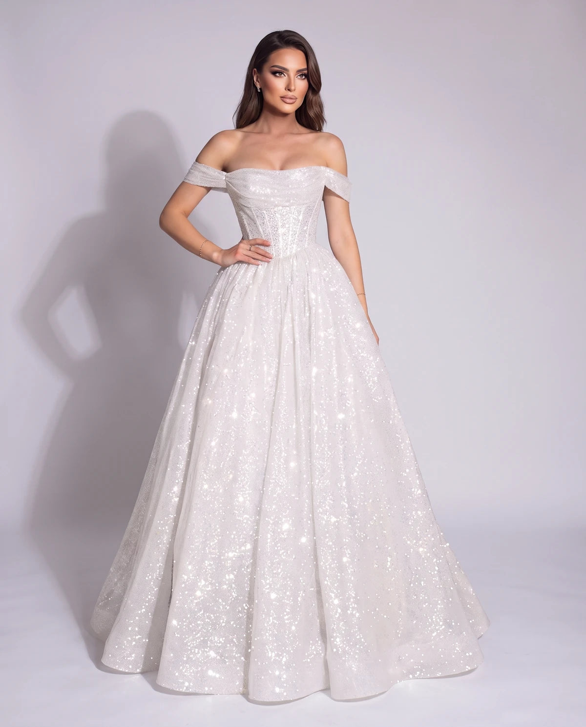 Michaela Maxi Dress — White