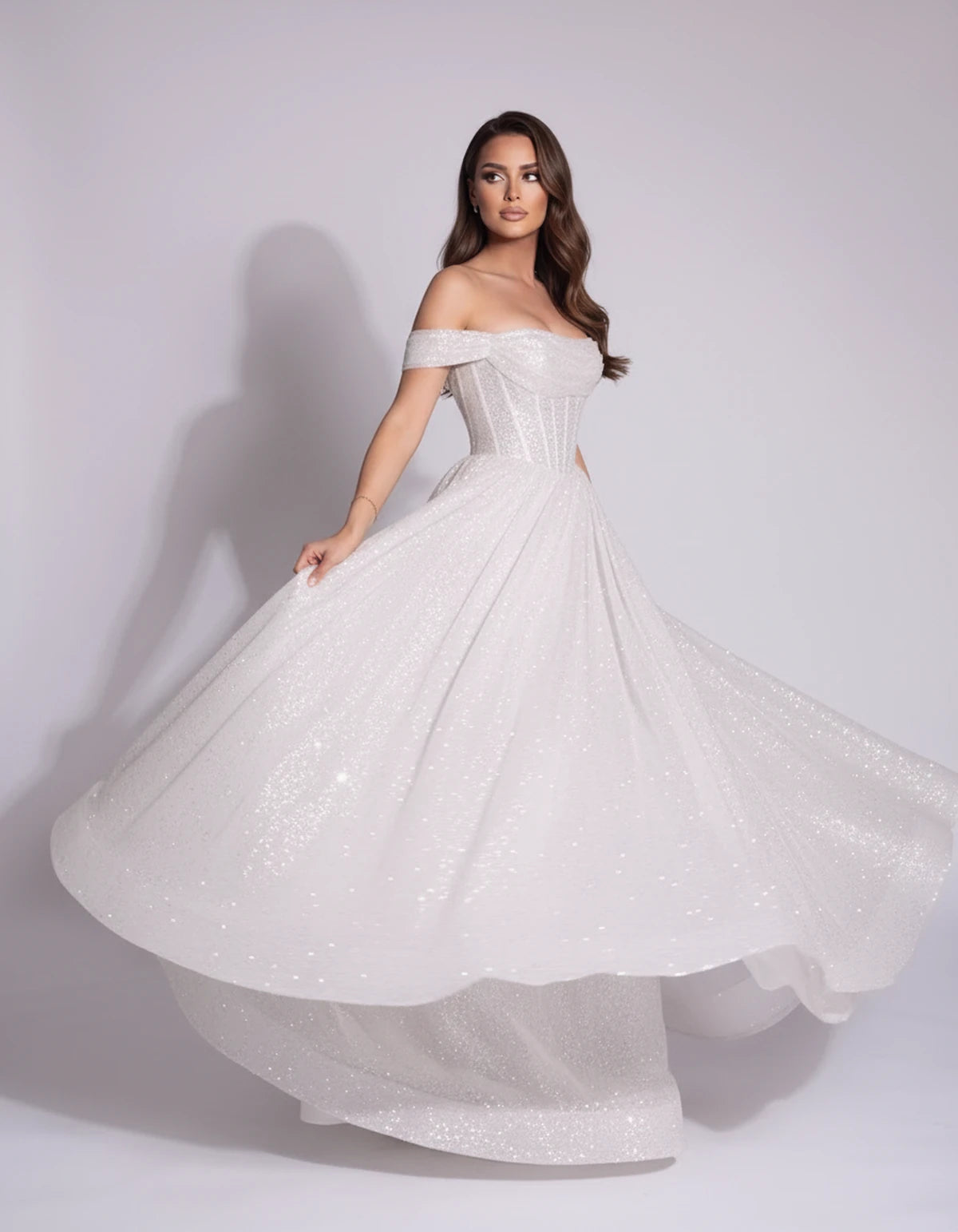 Michaela Maxi Dress — White | SKU: SD-02968-white-2,SD-02968-white-4,SD-02968-white-6,SD-02968-white-8,SD-02968-white-10,SD-02968-white-12,SD-02968-white-14,SD-02968-white-16,SD-02968-white-16W,SD-02968-white-18W,SD-02968-white-20W,SD-02968-white-22W