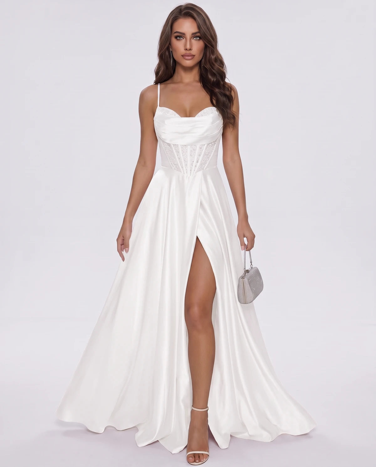 Modena Maxi Dress — White