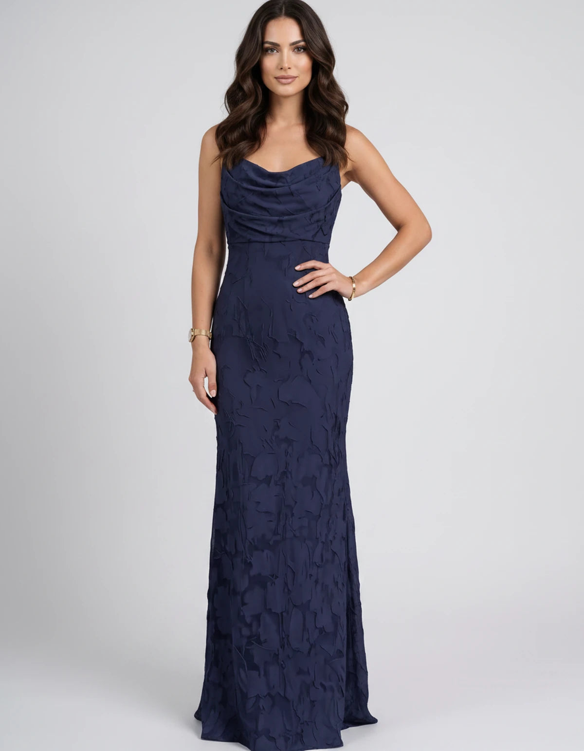 Naledi Maxi Dress — Navy | SKU: SD-17785-navy-2,SD-17785-navy-4,SD-17785-navy-6,SD-17785-navy-8,SD-17785-navy-10,SD-17785-navy-12,SD-17785-navy-14,SD-17785-navy-16,SD-17785-navy-16W,SD-17785-navy-18W,SD-17785-navy-20W,SD-17785-navy-22W