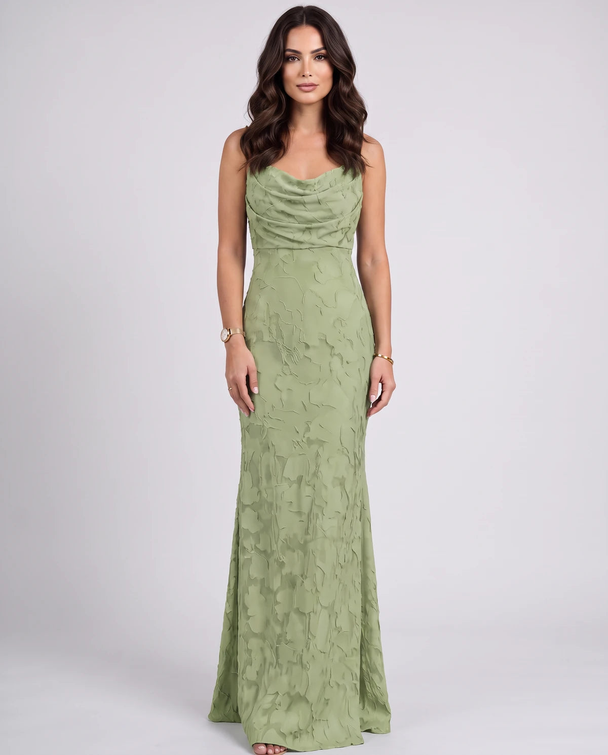 Naledi Maxi Dress — Sage Green