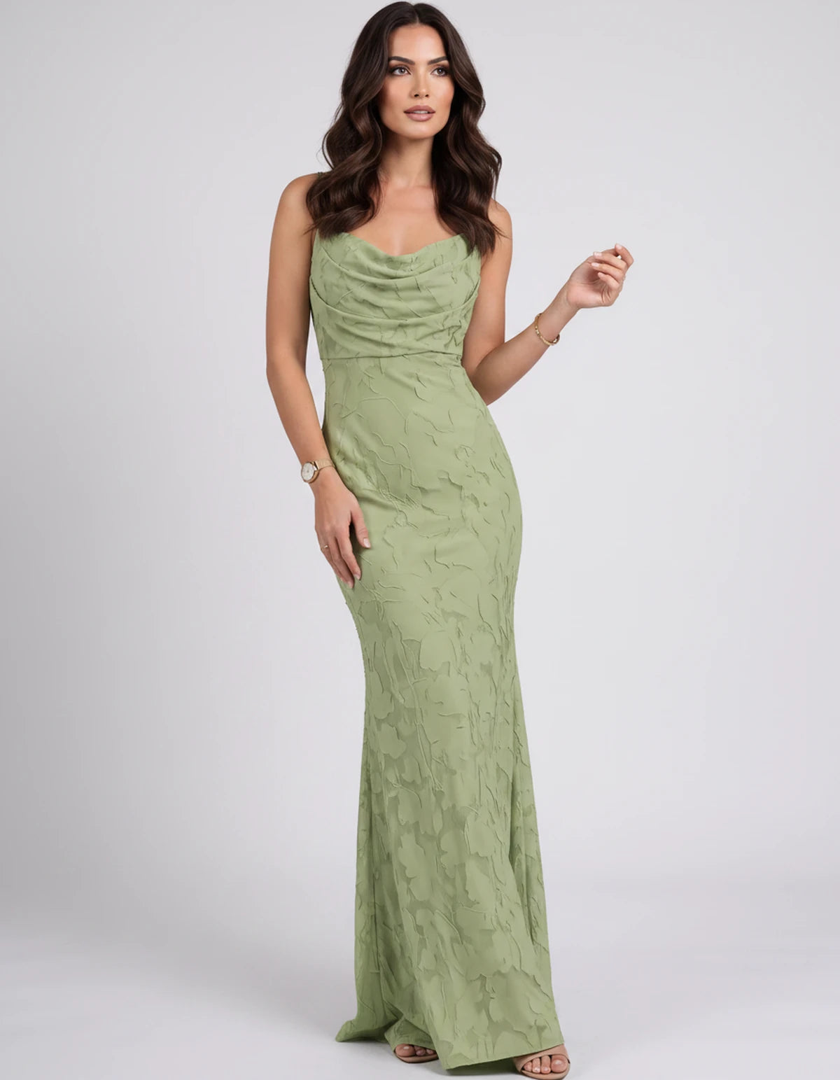 Naledi Maxi Dress — Sage Green | SKU: SD-17785-sagegreen-2,SD-17785-sagegreen-4,SD-17785-sagegreen-6,SD-17785-sagegreen-8,SD-17785-sagegreen-10,SD-17785-sagegreen-12,SD-17785-sagegreen-14,SD-17785-sagegreen-16,SD-17785-sagegreen-16W,SD-17785-sagegreen-18W,SD-17785-sagegreen-20W,SD-17785-sagegreen-22W