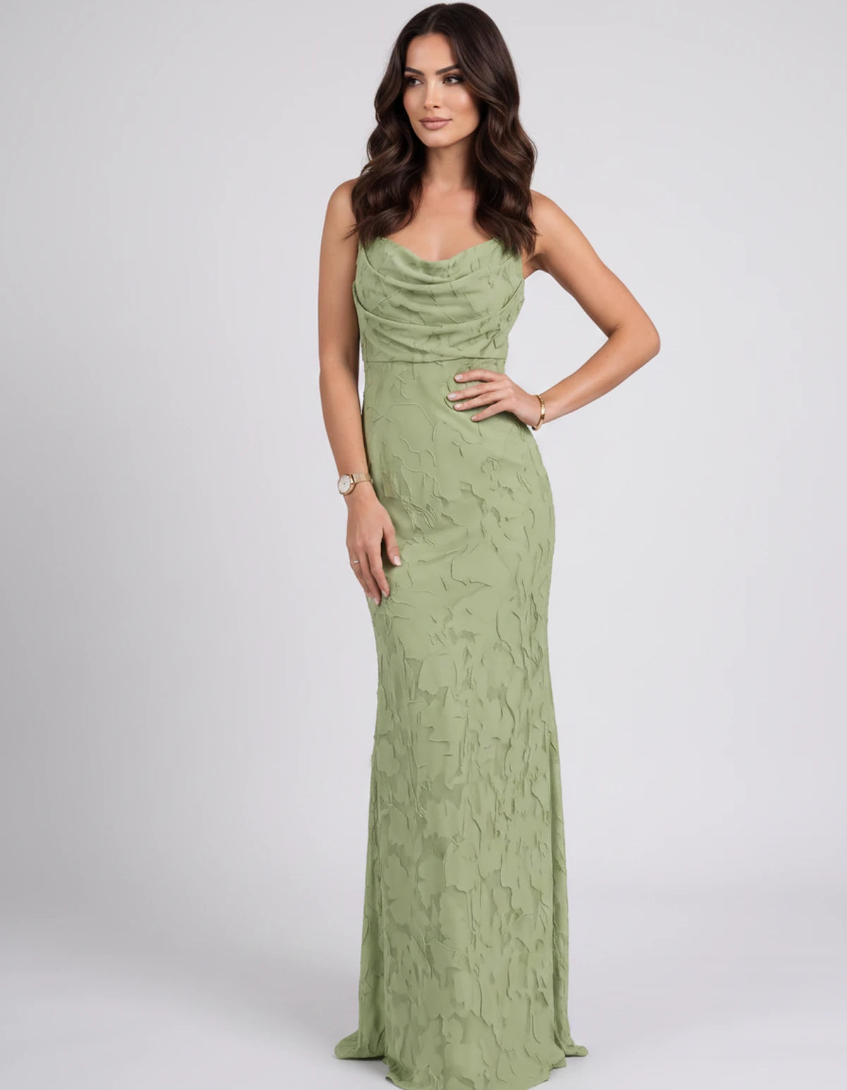 Naledi Maxi Dress — Sage Green | SKU: SD-17785-sagegreen-2,SD-17785-sagegreen-4,SD-17785-sagegreen-6,SD-17785-sagegreen-8,SD-17785-sagegreen-10,SD-17785-sagegreen-12,SD-17785-sagegreen-14,SD-17785-sagegreen-16,SD-17785-sagegreen-16W,SD-17785-sagegreen-18W,SD-17785-sagegreen-20W,SD-17785-sagegreen-22W