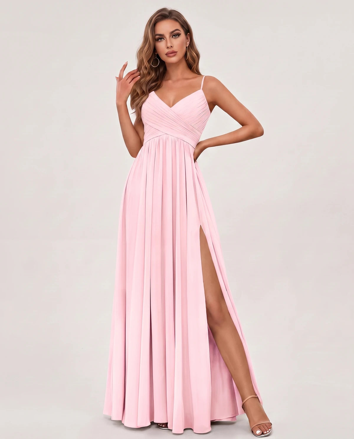 Nasturtia Maxi Dress — Pink