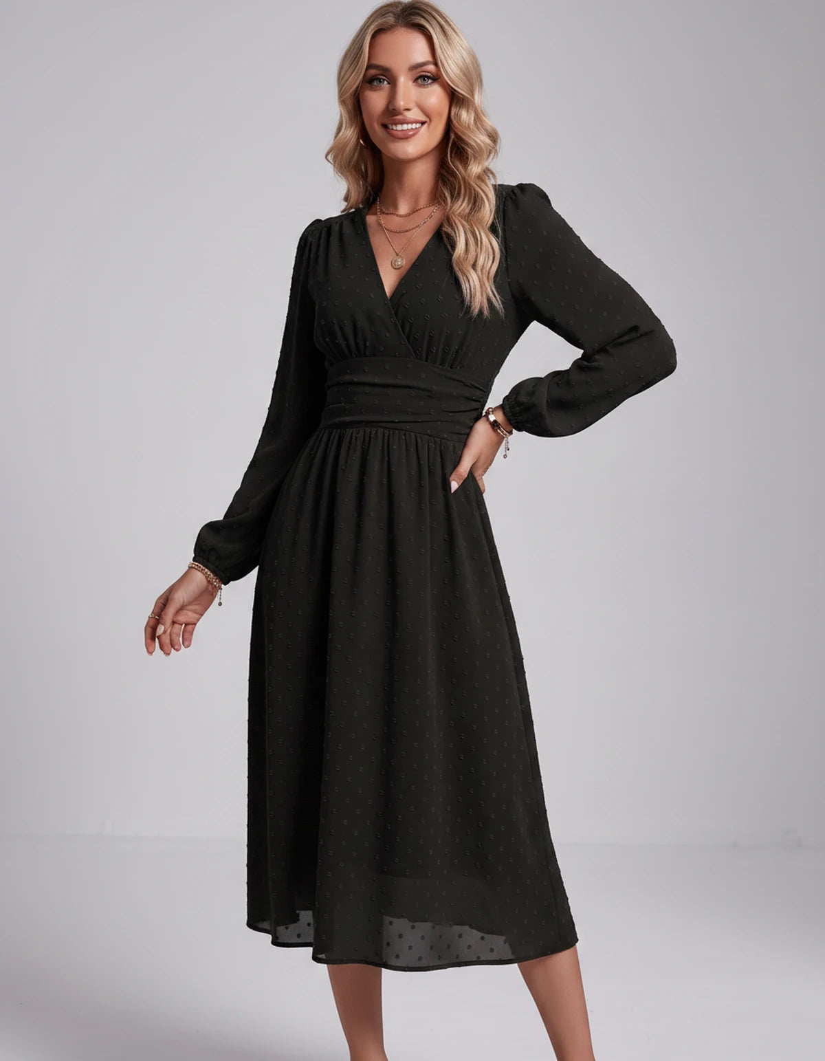 Nephele Maxi Dress — Black | SKU: SD-31586-black-XS,SD-31586-black-S,SD-31586-black-M,SD-31586-black-L,SD-31586-black-XL,SD-31586-black-2XL
