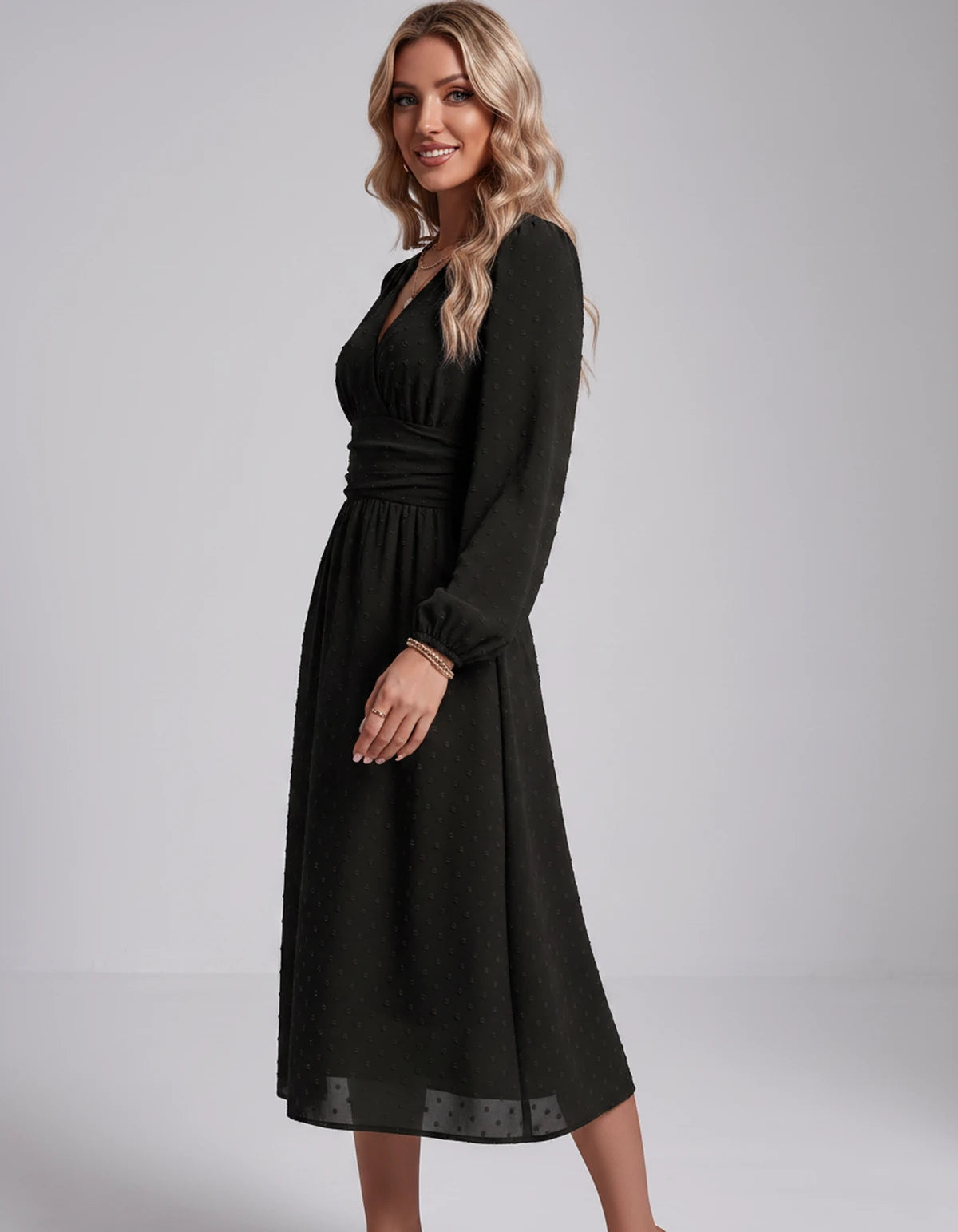 Nephele Maxi Dress — Black | SKU: SD-31586-black-XS,SD-31586-black-S,SD-31586-black-M,SD-31586-black-L,SD-31586-black-XL,SD-31586-black-2XL