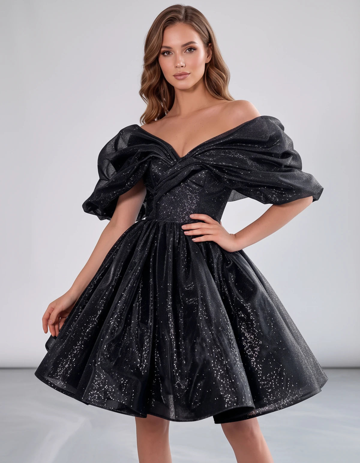 Noemie Mini Dress — Model Color 2 | SKU: SD-22026-modelcolor2-2,SD-22026-modelcolor2-4,SD-22026-modelcolor2-6,SD-22026-modelcolor2-8,SD-22026-modelcolor2-10,SD-22026-modelcolor2-12,SD-22026-modelcolor2-14,SD-22026-modelcolor2-16,SD-22026-modelcolor2-16W,SD-22026-modelcolor2-18W,SD-22026-modelcolor2-20W