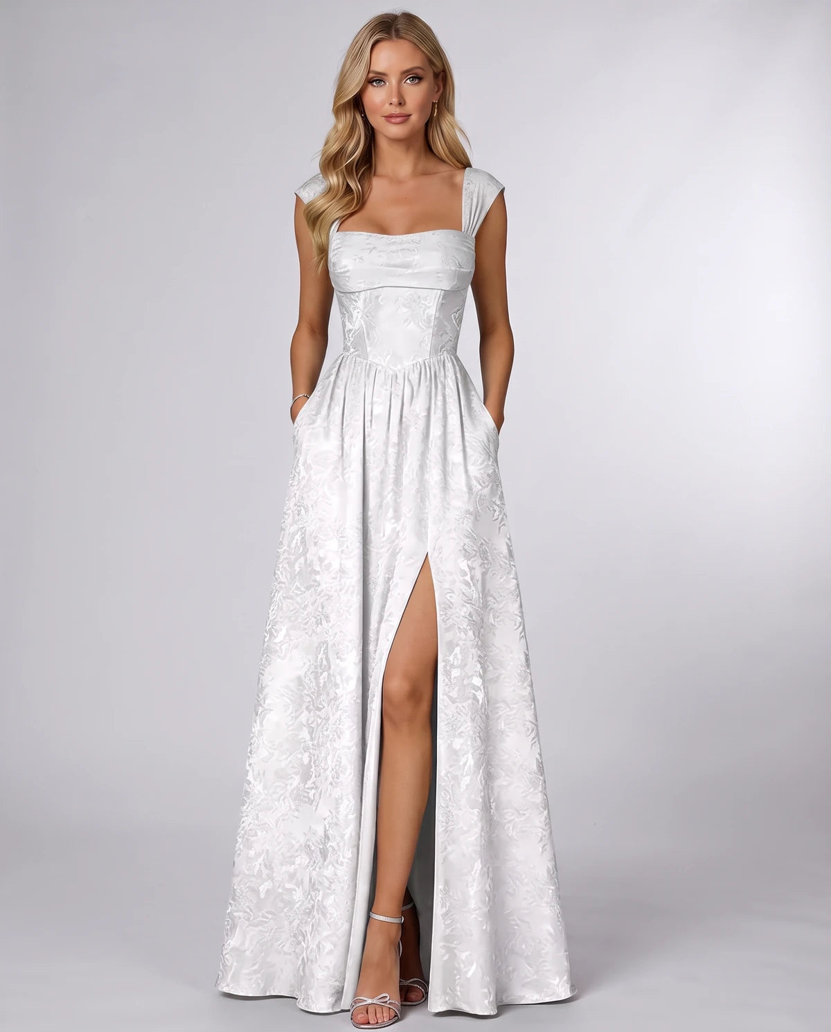 Oceane Maxi Dress — White