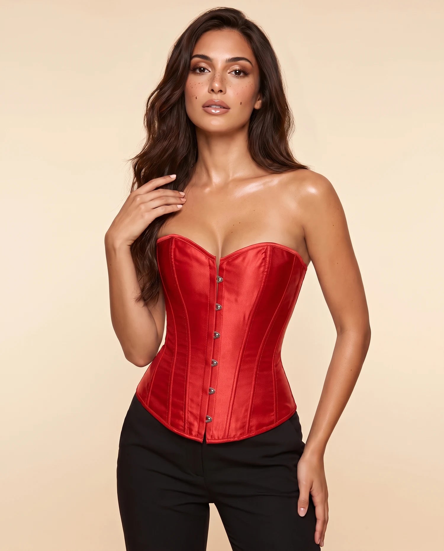 Odalia Corset Top Red 01-hero