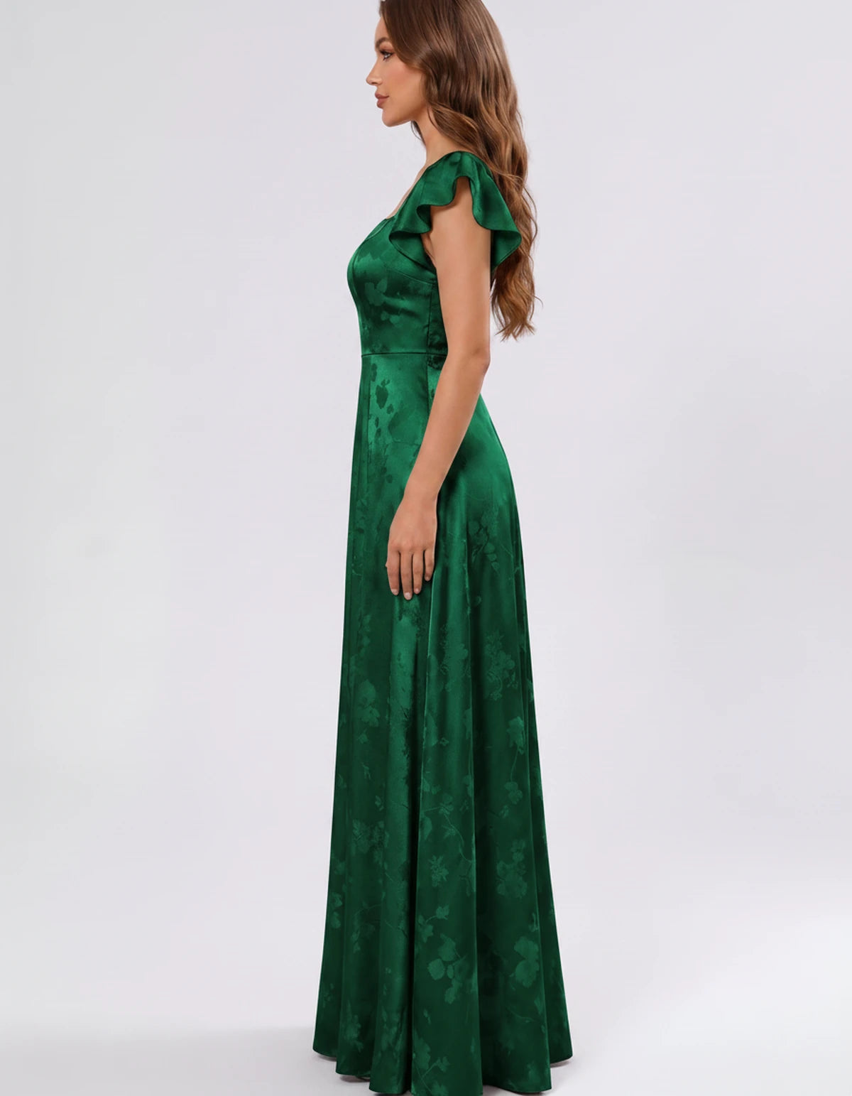 Odelia Maxi Dress — Green | SKU: SD-46794-green-2,SD-46794-green-4,SD-46794-green-6,SD-46794-green-8,SD-46794-green-10,SD-46794-green-12,SD-46794-green-14,SD-46794-green-16,SD-46794-green-16W,SD-46794-green-18W,SD-46794-green-20W,SD-46794-green-22W