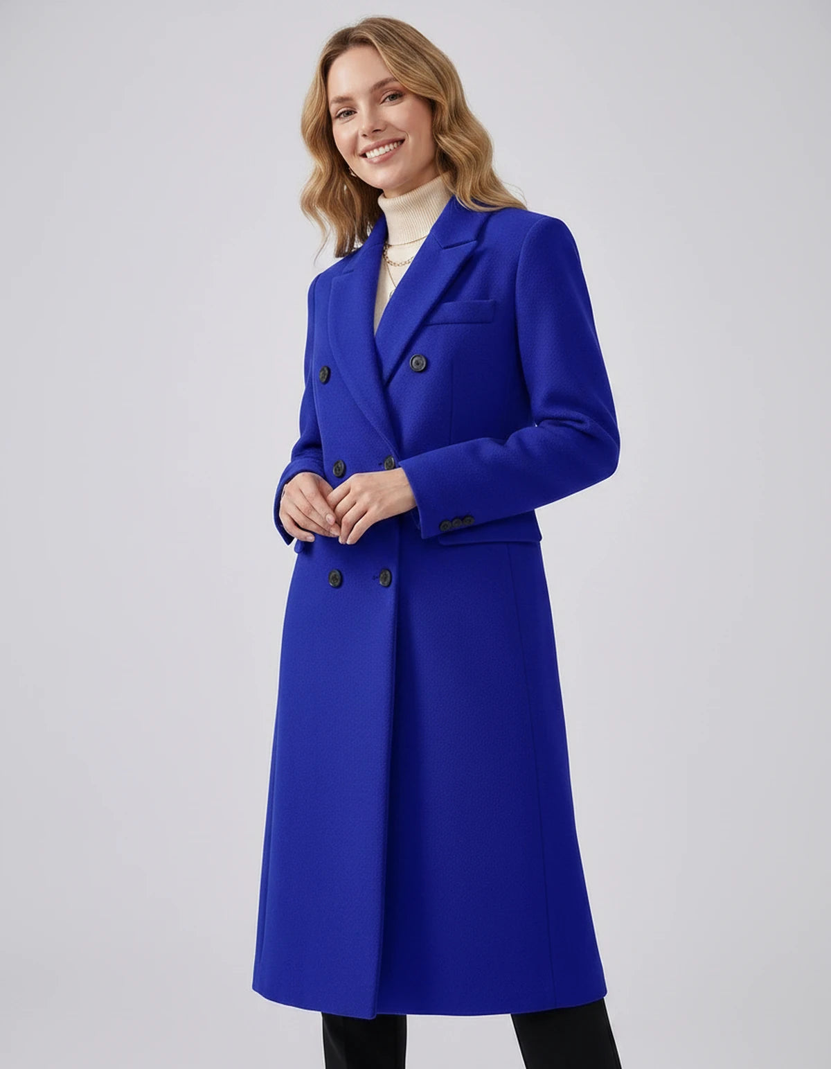 Oleander Coat — Blue | SKU: SD-13109-blue-XS,SD-13109-blue-S,SD-13109-blue-M,SD-13109-blue-L,SD-13109-blue-XL,SD-13109-blue-2XL