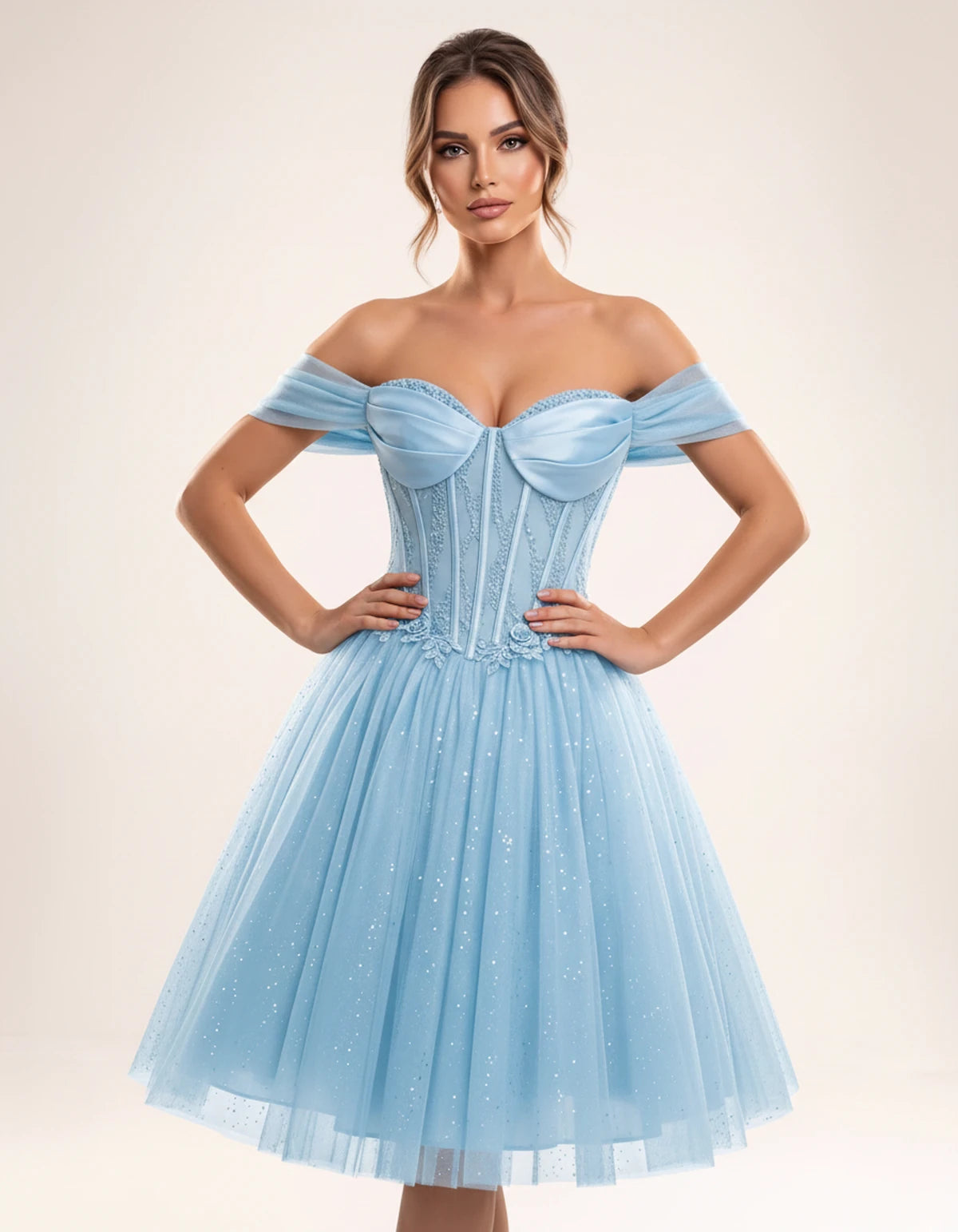 Olwenna Midi Dresses — Light Blue | SKU: SD-99298-lightblue-2,SD-99298-lightblue-4,SD-99298-lightblue-6,SD-99298-lightblue-8,SD-99298-lightblue-10,SD-99298-lightblue-12,SD-99298-lightblue-14,SD-99298-lightblue-14W,SD-99298-lightblue-16,SD-99298-lightblue-16W,SD-99298-lightblue-18W,SD-99298-lightblue-20W